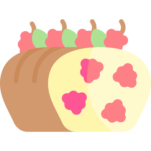 pastel de frutas icono gratis