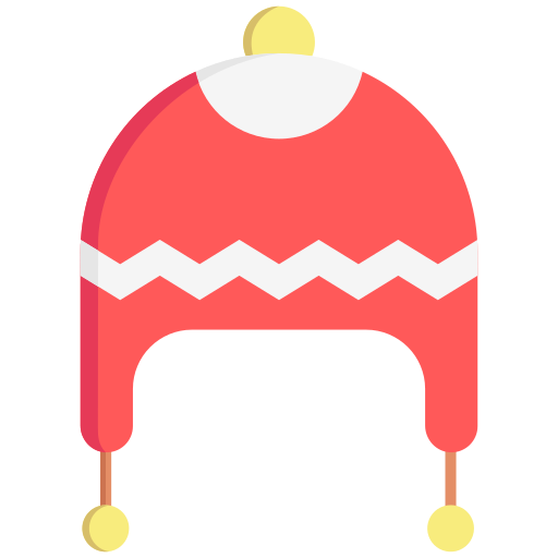 sombrero de invierno icono gratis