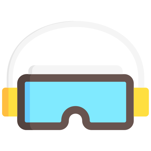 gafas de esquí icono gratis