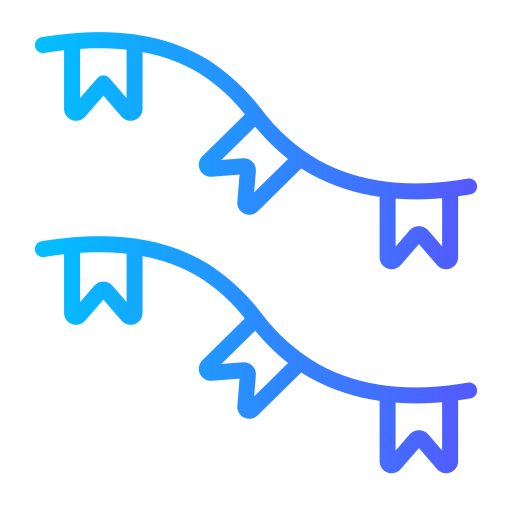 guirnalda icono gratis