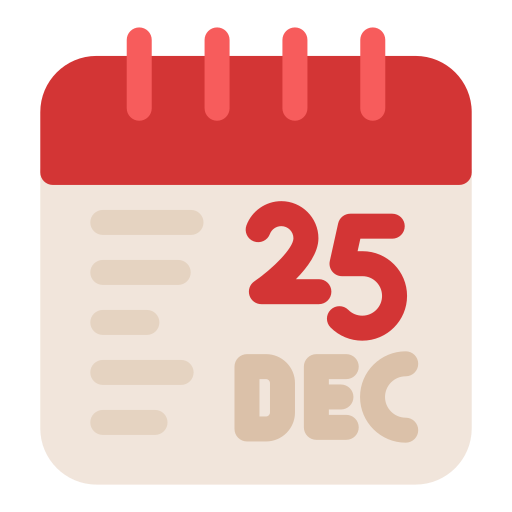 le 25 decembre Icône gratuit le 25 decembre Icône gratuit