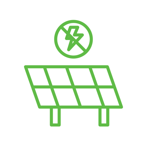 energía solar icono gratis