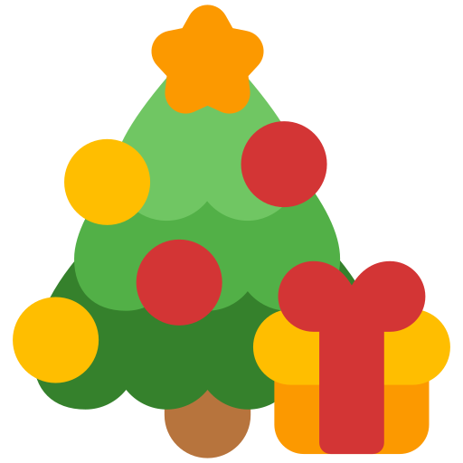 Árbol de navidad icono gratis