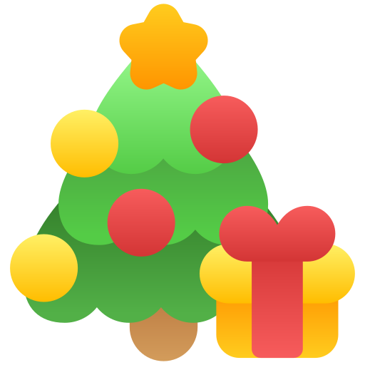 Árbol de navidad icono gratis