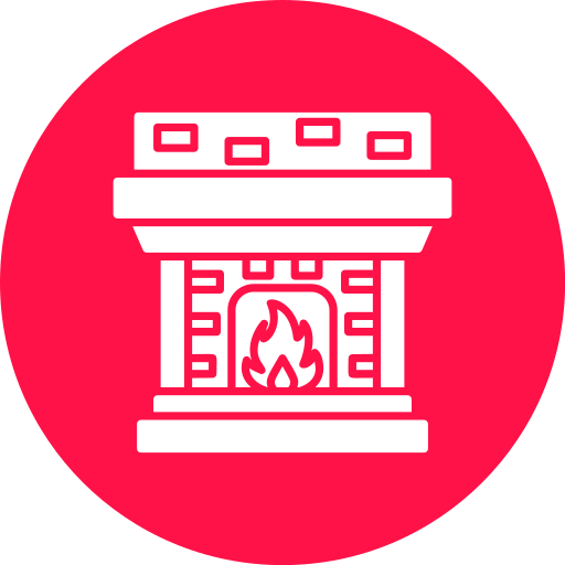 Fireplace free icon Fireplace free icon
