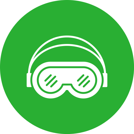 gafas de esquí icono gratis