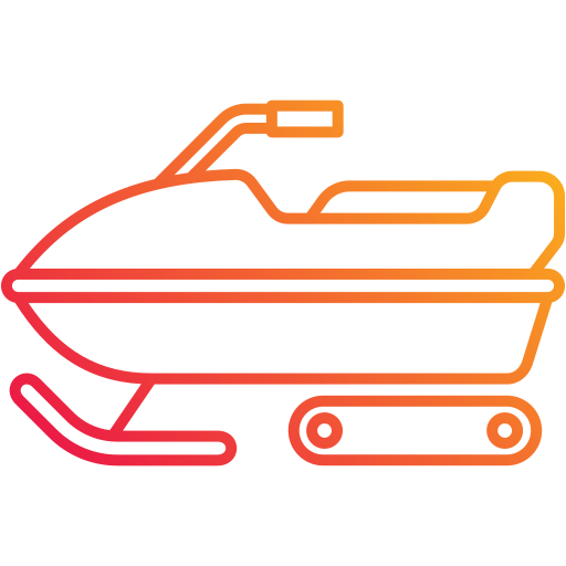 Snowmobile free icon