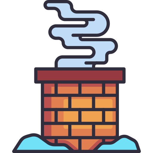 chimenea icono gratis