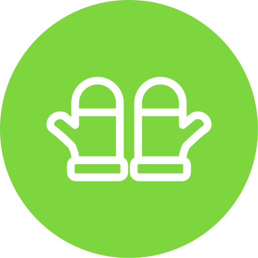 Зимние перчатки бесплатно иконка