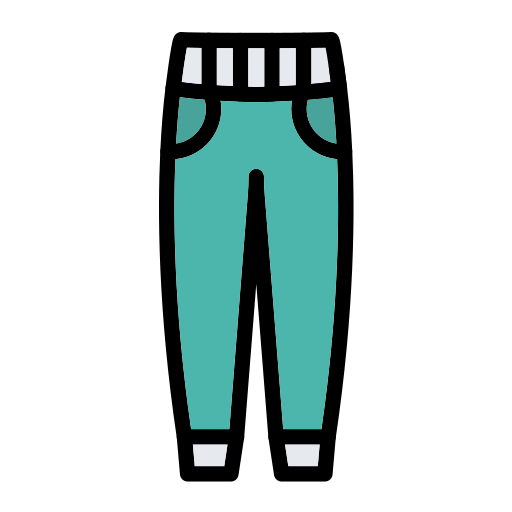 Trouser Generic Outline Color icon