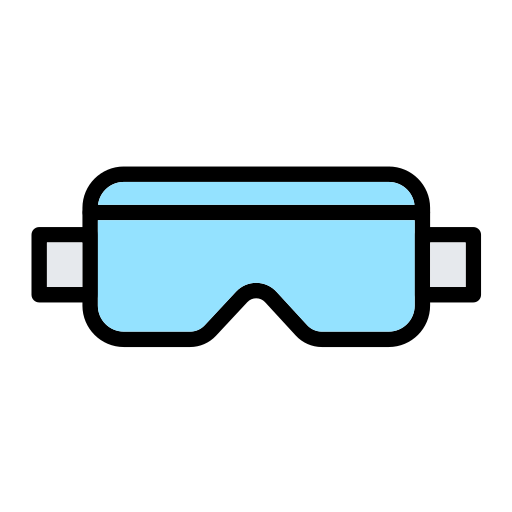 Goggle Generic Outline Color Icon