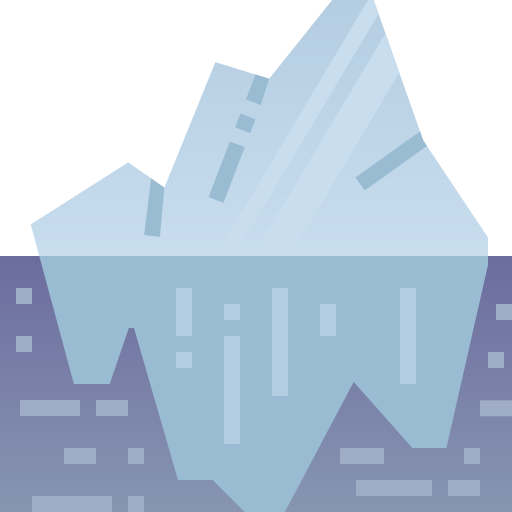 iceberg icono gratis