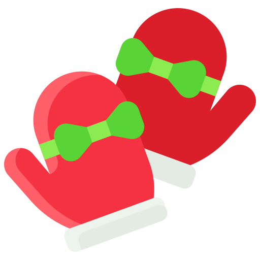 guantes de invierno icono gratis