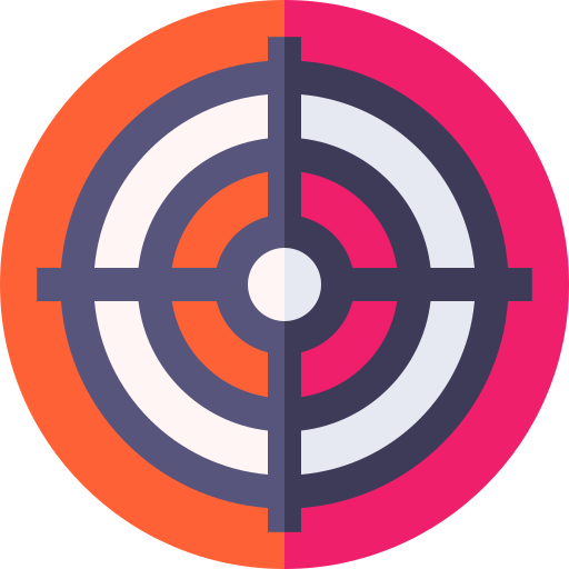 Target Basic Straight Flat icon