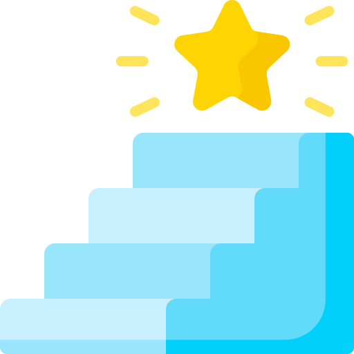 escalera icono gratis