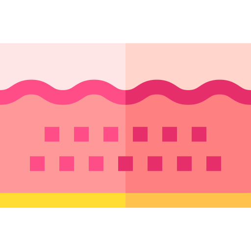 Epidermis Basic Straight Flat Icon