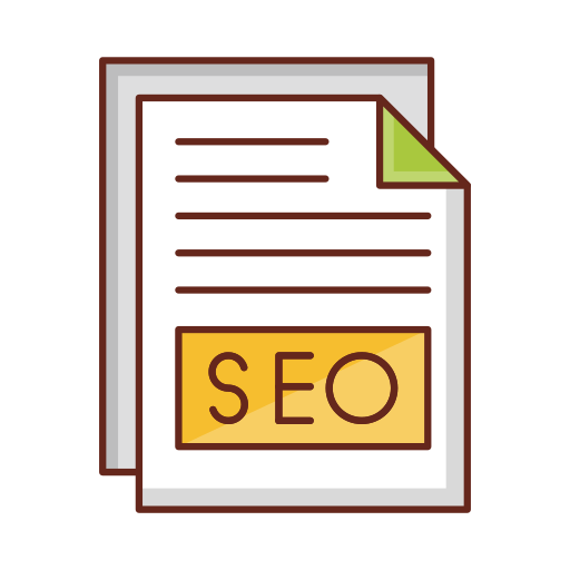 informe seo icono gratis