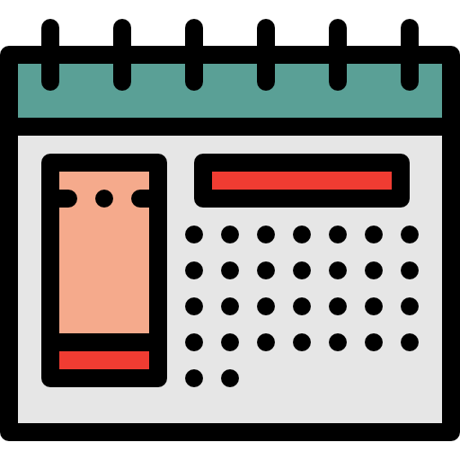 calendario icono gratis