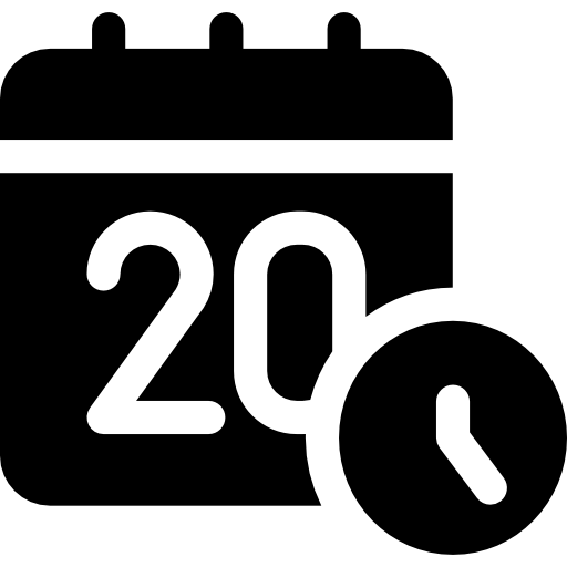 calendário grátis ícone