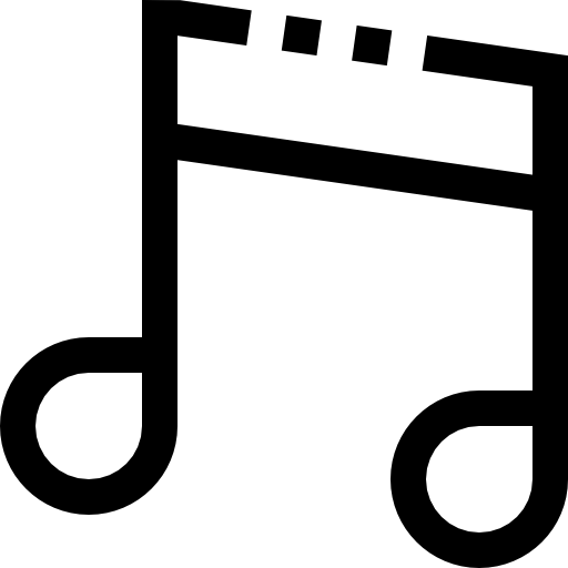 note musicale Icône gratuit