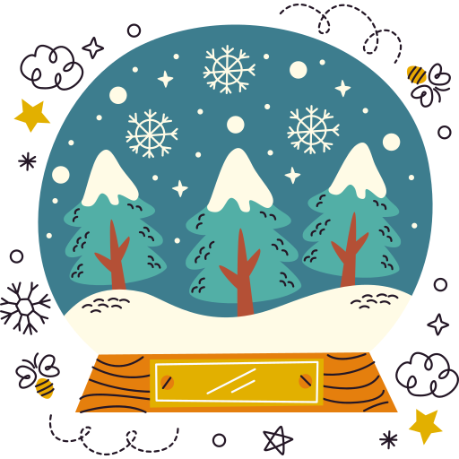 schneeball kostenlos Sticker
