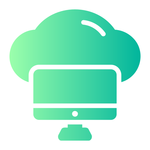 computación en la nube icono gratis