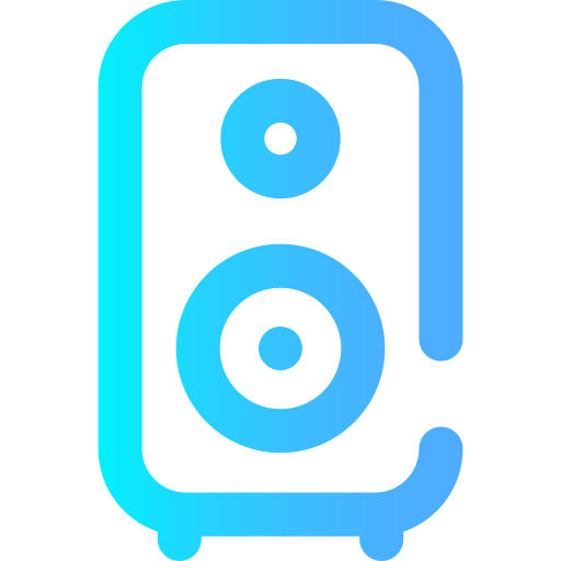 altavoz icono gratis