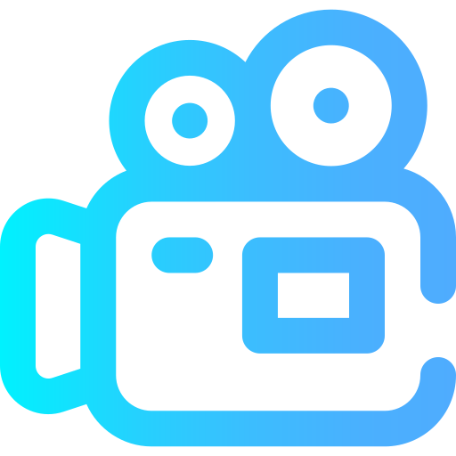 camara de video icono gratis