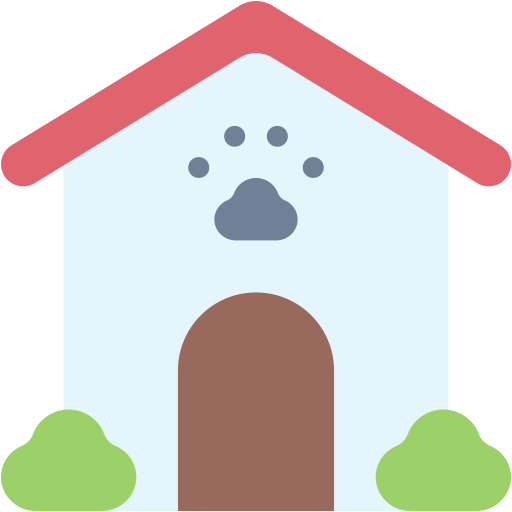 casa de mascotas icono gratis