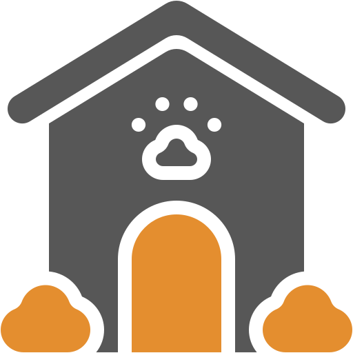 casa de mascotas icono gratis