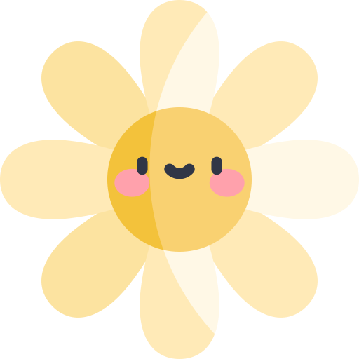 Chamomile Kawaii Flat icon