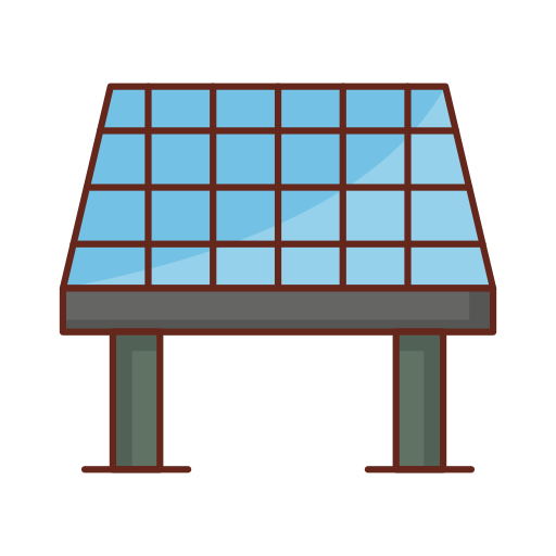 panel solar icono gratis
