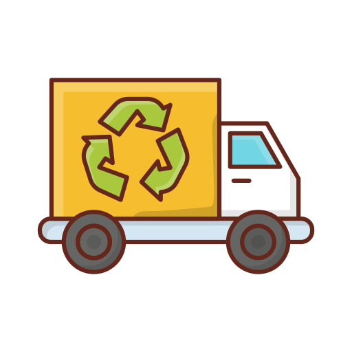 caminhão de reciclagem grátis ícone caminhão de reciclagem grátis ícone