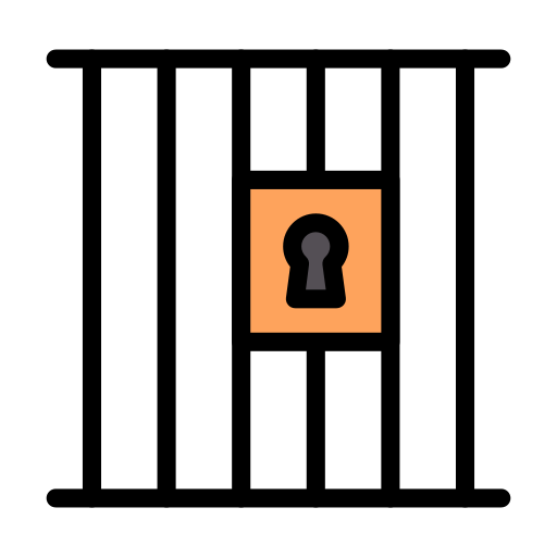 celda de prisión icono gratis