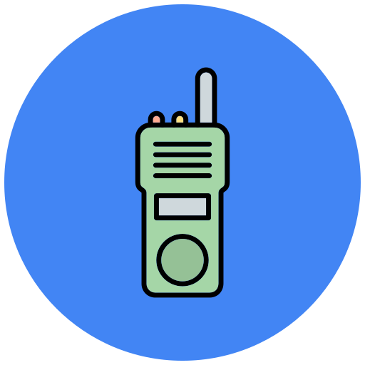 Walkie talkie Generic Outline Color icon