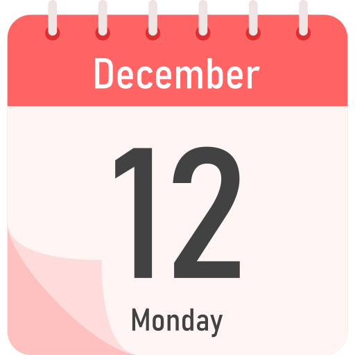 diciembre icono gratis