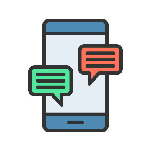 Mobile Chat free icon