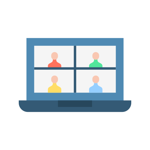 Video Conference - free icon