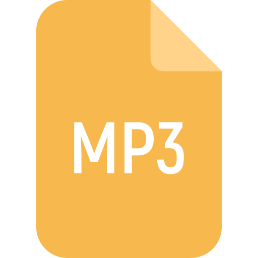 Mp3 Generic Flat icon