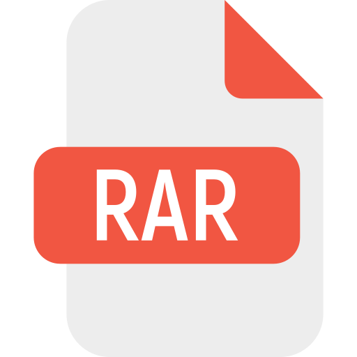 RAR file Generic Flat icon