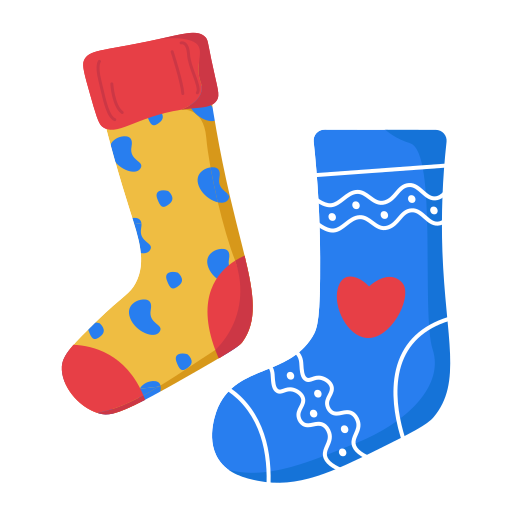 Winter socks - Free holidays icons