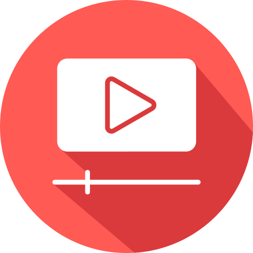 reproductor de video icono gratis