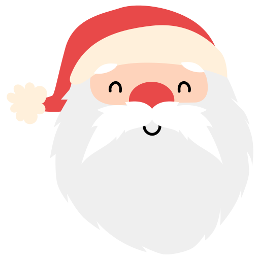 papá noel icono gratis