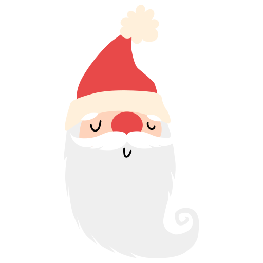 papá noel icono gratis