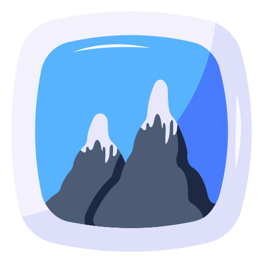 paisaje icono gratis