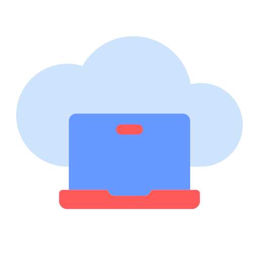 computación en la nube icono gratis