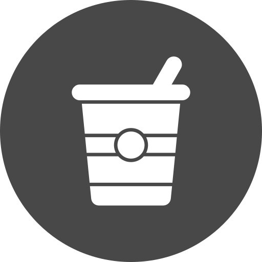 Yogurt free icon