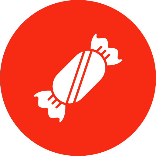 Candy free icon Candy free icon