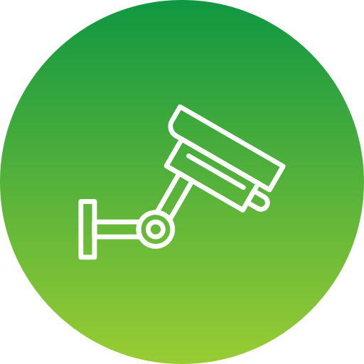 cámara de cctv icono gratis