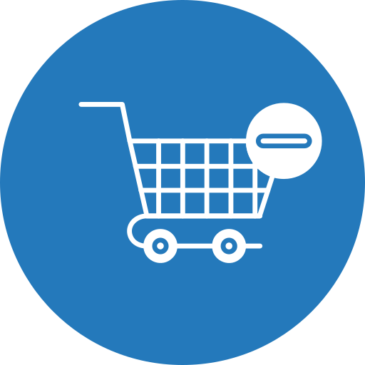 Remove from cart icon Generic Mixed